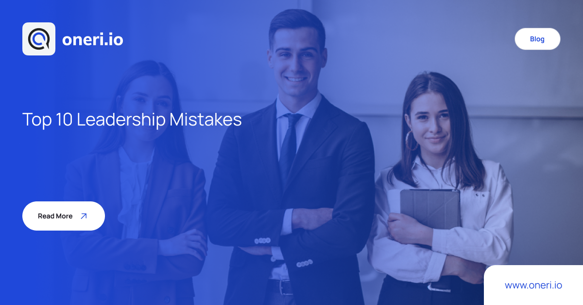 Top 10 Leadership Mistakes