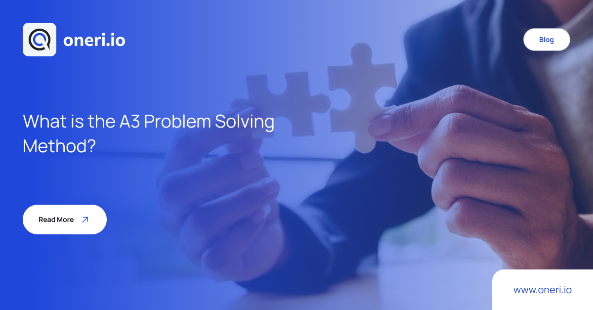 What is the A3 Problem Solving Method_