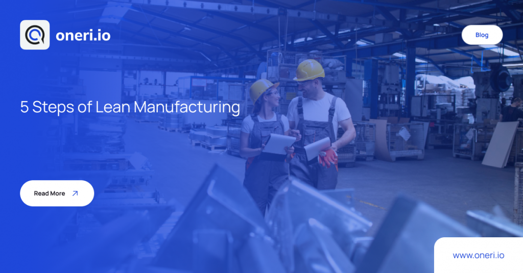 5 Steps of Lean Manufacturing