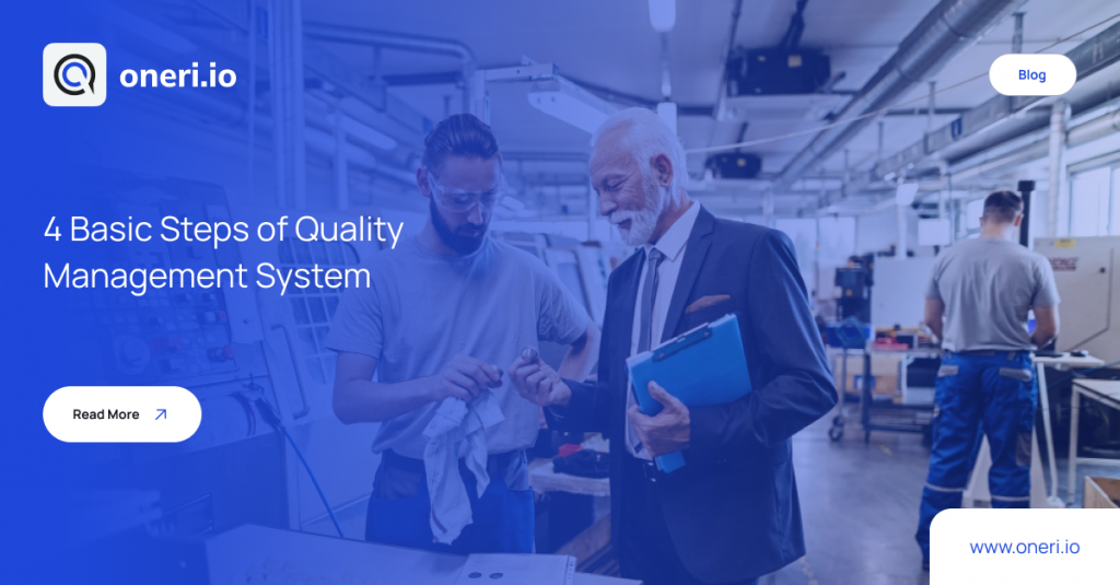 4 Basic Steps of Quality Management System