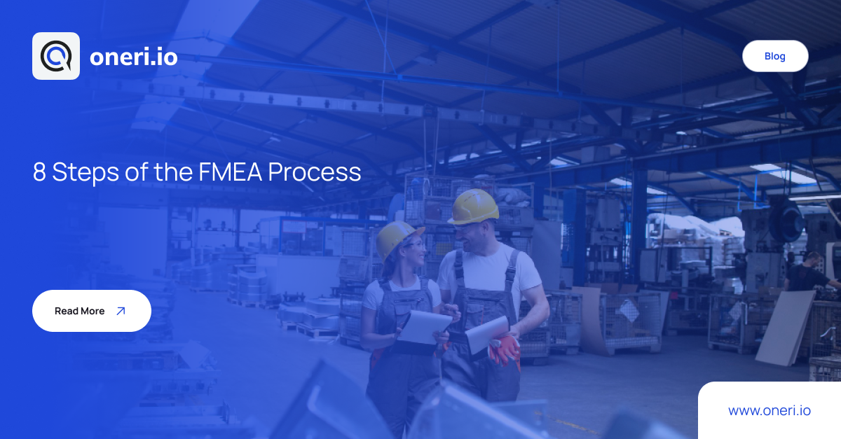 8 Steps of the FMEA Process